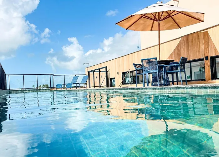 PORTO DE GALINHAS Flats NO CENTRINHO 50M DA PRAIA-CENTRO - OPÇÕES COM E SEM PISCINA PRIVATIVA