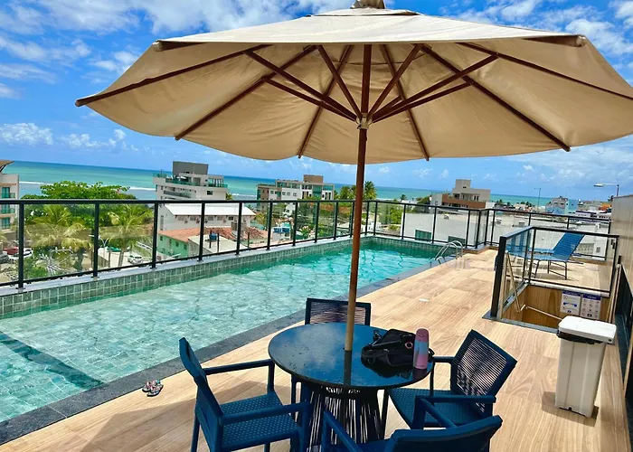 PORTO DE GALINHAS Flats NO CENTRINHO 50M DA PRAIA-CENTRO - OPÇÕES COM E SEM PISCINA PRIVATIVA